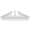 Ekena Millwork Acorn Architectural Grade PVC Combination Pediment, 44"W x 17-7/8"H x 2-3/4"P (Pitch 6/12) PEDPC044X180ACR00 - alternate 3